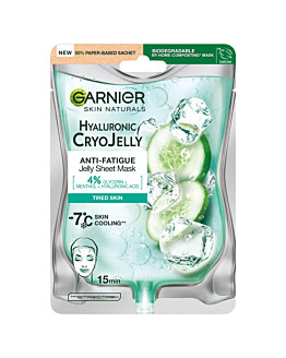 Garnier Skin Naturals Hyaluronic Cryo Jelly Maska na tkaninie na Twarz 