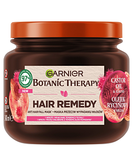 Garnier Botanic Therapy Maschera Capelli, Olio di Ricino e Mandorla 340 ml