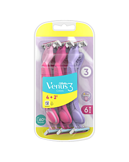 Gillette Venus 3 Colors Maszynki do golenia dla kobiet
