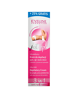 Eveline Cosmetics Just Epil Crema Depilatoria Ultra Delicata 3in1 125 ml