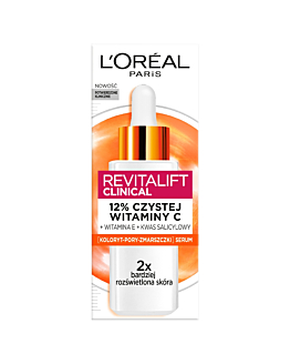 L’Oréal Paris Revitalift Clinical Siero Viso 12% Vitamina C, Vitamina E, Acido Salicilico 30 ml