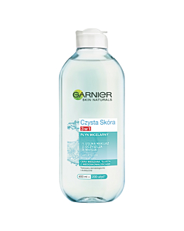 Garnier Skin Naturals Czysta Skóra Płyn micelarny do skóry tłustej 3w1 