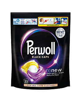 Perwoll Renew Caps Black 23 szt