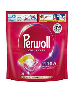 Perwoll Renew Caps Color 35 szt