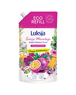 Luksja Mydło w płynie Świeża marakuja Refill, 900 ml
