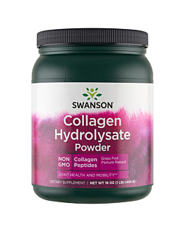 Swanson Hydrolizowany Kolagen w proszku Peptydy kolagenowe 