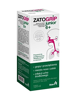 Zatogrip Junior 6+ syrop 
