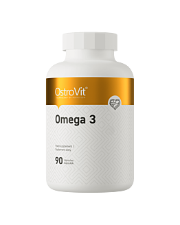 OstroVit Omega 3 90 kaps Kwasy Tłuszczowe