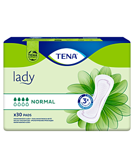 Tena Lady Normal, Podpaski na nietrzymanie moczu dla kobiet, 30 Sztuk