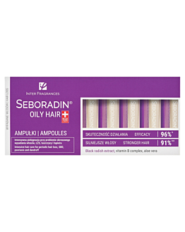 Seboradin Capelli Grassi Fiale, Trattamento Rinforzante per Capelli Indeboliti 77 ml
