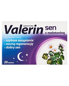 Valerin Sen z melatoniną, Tabletki