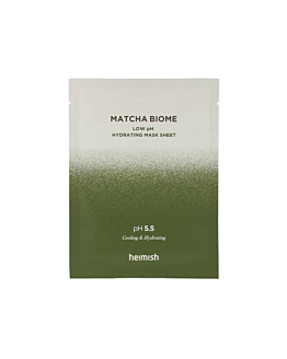 Heimish Matcha Biome Low pH Hydrating Mask Sheet 30 ml - Nawilżająca maska w płachcie