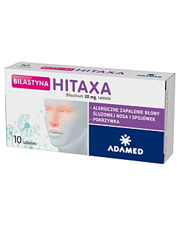 Bilastyna Hitaxa 20 mg Tabletki, 10 szt.