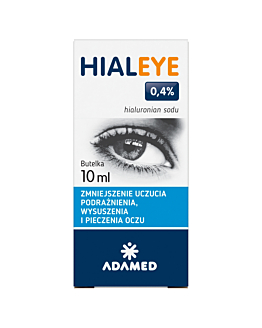 Hialeye 0,4%, Nawilżające krople do oczu