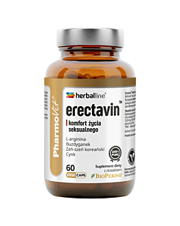 PharmoVit Herballine Erectavin Komfort życia seksualnego Kapsułki roślinne