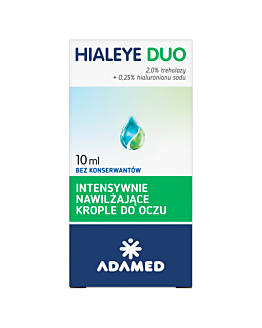 Hialeye Duo, Intensywnie nawilżające krople do oczu