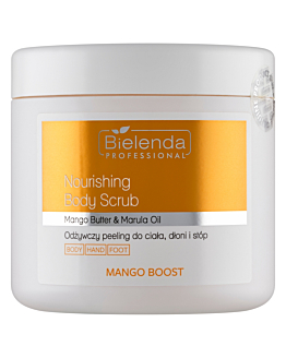 Bielenda Professional Mango Boost Odżywczy peeling do ciała, dłoni i stóp