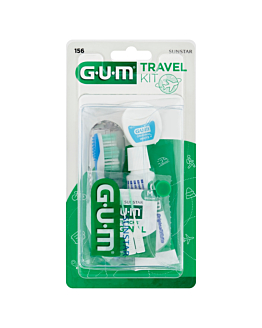Gum Travel Zestaw podróżny, Kompletny zestaw do higieny jamy ustnej w podróży