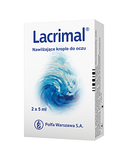 Lacrimal, Nawilżające Krople do oczu