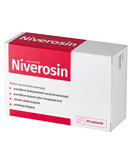 Niverosin, Preparat wspierający pracę układu żylnego, Tabletki