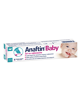 Anaftin Baby, Żel na ząbkowanie, 10 ml