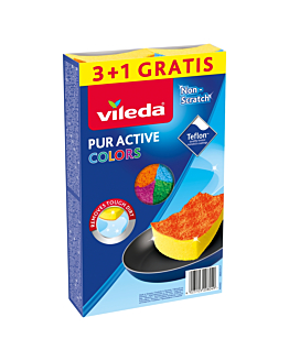 Vileda Zmywak Pur Active Colors 4 szt.