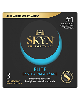 Skyn Elite Preservativi extra lubrificati, 3 pezzi