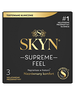 Skyn Supreme Feel Preservativi, 3 pezzi