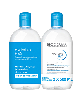 Bioderma Hydrabio H2O Płyn Duopack
