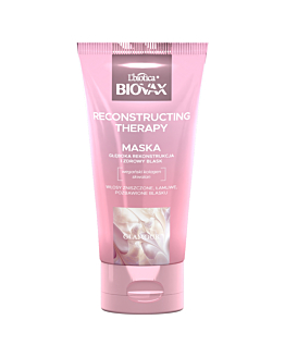 L'biotica Biovax Reconstructing Therapy Maska do włosów zniszczonych i pozbawionych blasku