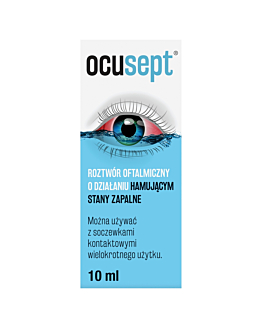 Ocusept, Krople do oczu, Roztwór oftalmiczny o działaniu hamującym stany zapalne