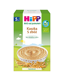 Hipp BIOKaszka 5 Zbóż Po 5 Miesiącu