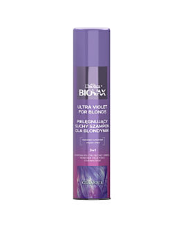 L'biotica Biovax Ultra Violet for Blonds Suchy szampon 