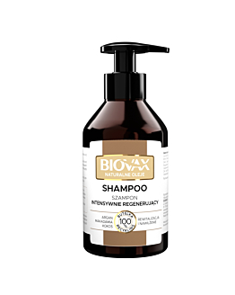 L'biotica Biovax Argan + Makadamia + Kokos Szampon do włosów 