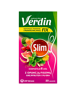 Verdin Fix Slim, Herbata w saszetkach