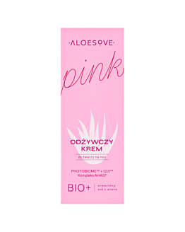 Aloesove Pink, Odżywczy krem do twarzy na noc