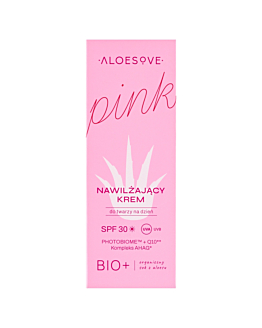 Aloesove Pink, Nawilżający krem do twarzy SPF30