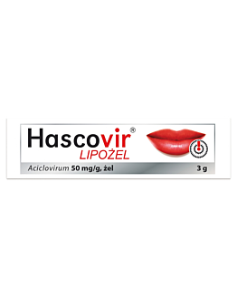 Hascovir Lipożel 50 mg/g żel