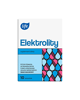 Life Elektrolity, Smak malinowy, Saszetki