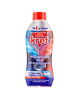 Kret Gel Doppia Camera per Sgorgare i Tubi 700 g