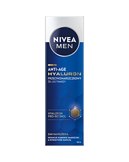 Nivea Men Hyaluron Gel Anti-Rughe per il Viso 50 ml