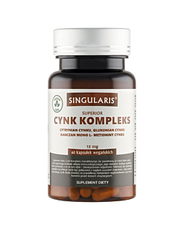 Singularis Superior Cynkl kompleks 15 mg kapsułki