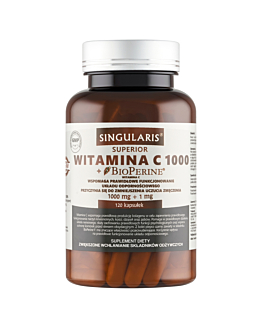 Singularis Superior Wit. C 1000+ Bioperine 1000 mg + 1 mg, 120 szt.