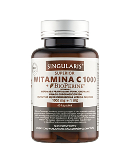 Singularis Superior Wit. C 1000+ Bioperine 1000 mg + 1 mg, 60 szt.