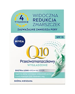 Nivea Visage Q10 Crema Antirughe Levigante Giorno SPF15 50 ml