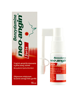 Benzydamine Neo-Angin Forte 3 mg/ml Aerozol