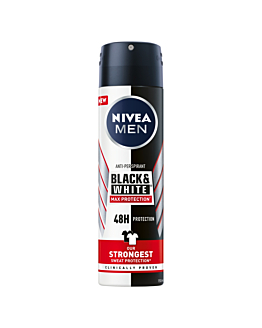 Nivea Deo Spray Black & White Max Protection