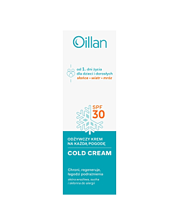 Oillan Cold Cream Ochronny krem do twarzy i ciała SPF30 