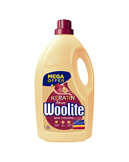 Woolite Colour Keratin detergente liquido 4500 ml