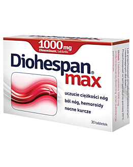 Diohespan Max 1000 mg, 30 Tabletek